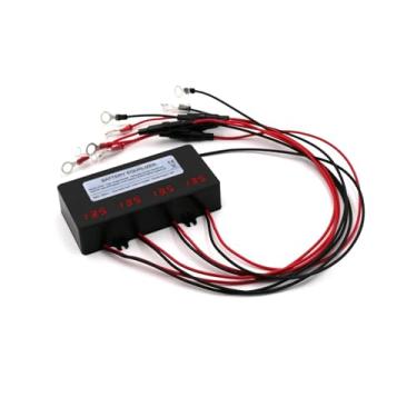 Imagem de EJWFASCV Equalizador de bateria equalizadores de bateria HA01 HA02 HC01 HC02 balanceador de baterias 3,2 3,7 6 12 V bateria conectada em série para bateria solar de 48 V para proteção de bateria (HC02