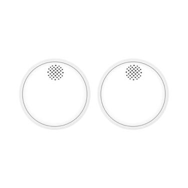 Imagem de Detector De Fumaça Sem Fio ZigBee 85dB Com Alerta Inteligente Por Apli