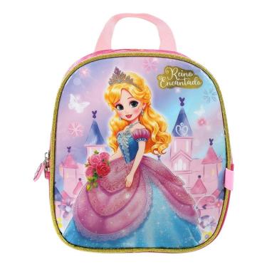 Imagem de Lancheira Infantil Feminina Princess Coroa - Yins