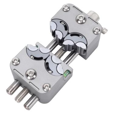 Imagem de Fafeicy Torno Fractal Furadeira Torno Mini de Bancada de Aço Inoxidável 304 Com Bigorna Design de Mandíbula Múltipla Base de Silicone Antiderrapante Fixação Precisa para (Mandril de aço inoxidável)