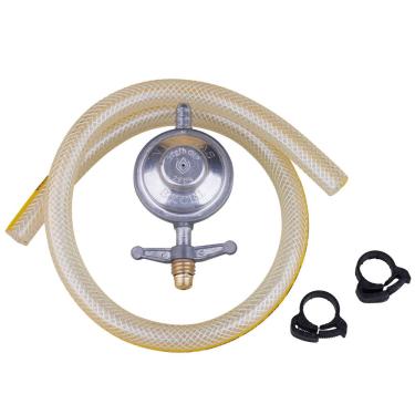 Imagem de Regulador de Gás com Mangueira 80cm e Abraçadeira Excel