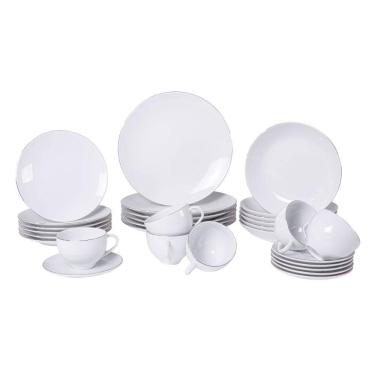 Imagem de Aparelho de Jantar Tramontina Atena em Porcelana Decorada 30 Peças