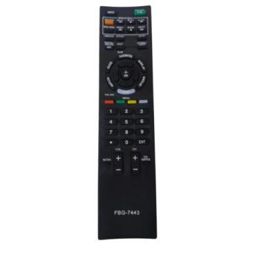 Imagem de Controle Remoto Compatível Com Tv Sony Bravia Led Lcd 7443 Novo - Jodi