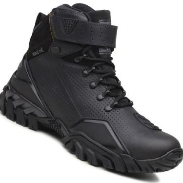 Imagem de Bota Motors Cano Alto Macboot Rinoceronte 02 Masculina Grafite, Preto,