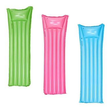 Imagem de Colchão Inflável Flutuante DM Splash Colors Leve e Resistente Colors DM Toys