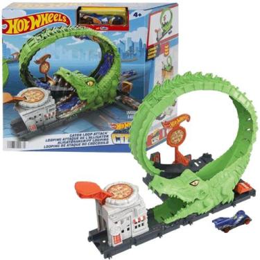 Imagem de Carrinho Hot Wheels Pista City Ataque do Crocodilo - Mattel