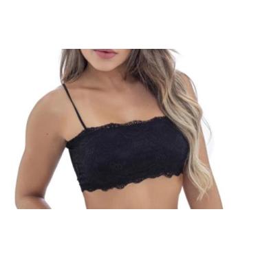 Imagem de Top em renda preta g. comprar e usar