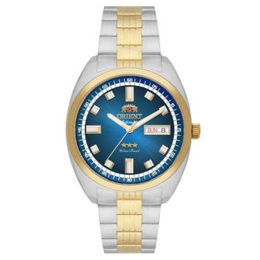 Imagem de Relógio Orient Automático Heritage 3 Estrelas - YN6TT004 D1SK Azul