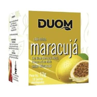 Imagem de Chá de Maracujá 10 Unidades Sachês Duom