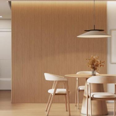 Imagem de Kit 4 Placas de Painel Ripado Toronto 250cm x 58cm x 3,3mm (Rende 5,8m