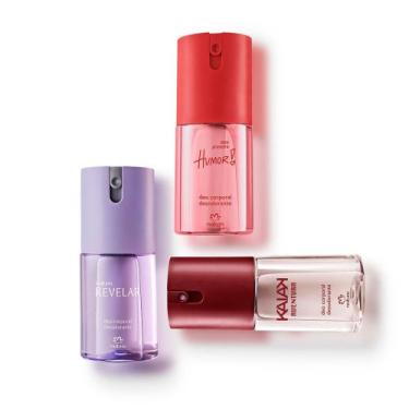 Imagem de Kit 3 Desodorantes Corporais Femininos - Desodorante 