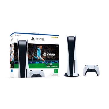 Imagem de Console Sony Playstation 5 825GB com blue ray 825GB Jogo EA SPORTS FC 