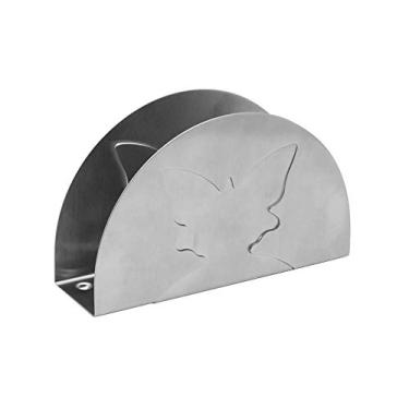 Imagem de Porta-Guardanapo em aço inox 15 cm Ipê