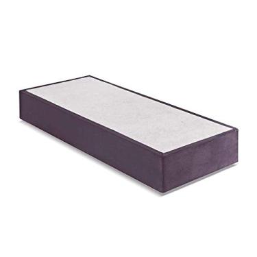 Imagem de Base para Cama Box Solteiro Sommier com Led (25x88x188) Berinjela