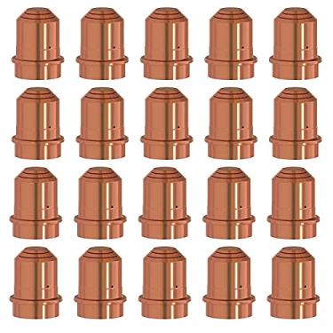 Imagem de KEMAO 20 pçs 420117 pontas de bocal de corte plasma adequado para PMX 30XP Tocha de corte de plasma fino consumível