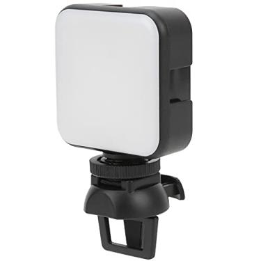 Imagem de Luz de anel de LED, luz de preenchimento de selfie Mini brilho ajustável recarregável com clipe destacável para telefone inteligente para fotografia