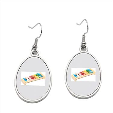 Imagem de Brincos Xilofone 2 – Brincos pendentes para meninas – Presente de festa de aniversário dos namorados