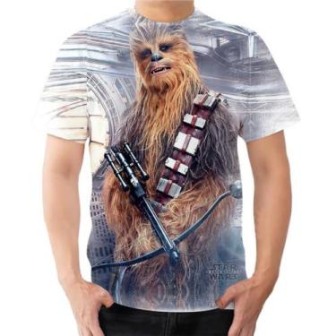 Imagem de Camisa Camiseta Chewbacca Wookiee Chewie Han Solo Copiloto - Estilo Kr