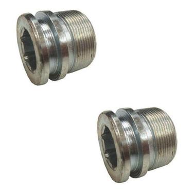 Imagem de Par Porca Cilindro Bengala Compatível Yamaha Ybr 125 Valcla