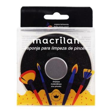 Imagem de Esponja Para Limpeza De Pincéis - Macrilan