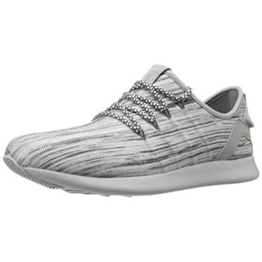 Imagem de Steve Madden Tênis masculino Bolder Fashion, Cinza/branco, 10.5