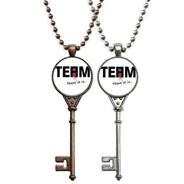 Imagem de OFFbb-USA Team Individual Search Art Deco Presente Fashion Chaveiro Colar Pingente Joias Decoração de Casal