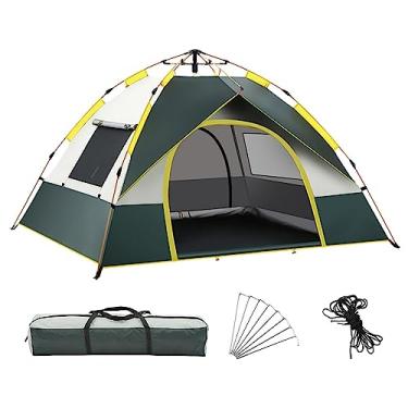 Imagem de Barraca pop-up 2-3 pessoas | acampamento totalmente automática | Barraca familiar com proteção UV à prova d'água | Camping Viagem ao ar livre | Fácil configurar e embalar para mochilão, caminhadas, escaladas, piquenique