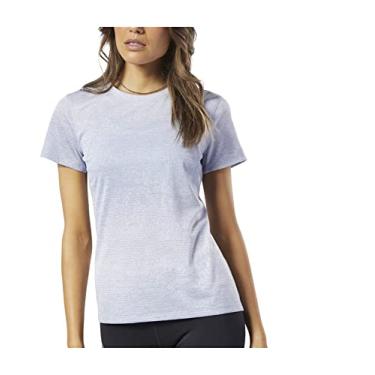Imagem de Reebok Camiseta feminina de malha para corrida One Series