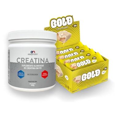 Imagem de Combo Display Barra de Proteína BOLD Snacks (12 unidades) + Creatina 300g (720g, Torta de Limão)