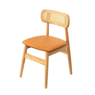 Imagem de Cadeira Rainer Madeira Clara - Caramelo