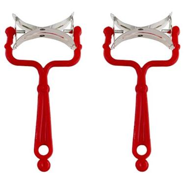 Imagem de OFXDD Rolo redondo para cortador de massa – Pacote com 2 – Cortador de biscoito com rodinhas