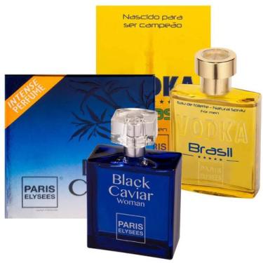 Imagem de Vodka Brasil Amarelo + Black Caviar Woman - Paris Elysees