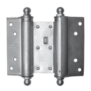 Imagem de Dobradiça Para Porta De Abrir Vai - Vem União Mundial, Escovado, 4''