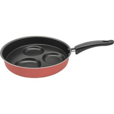 Imagem de Frigideira 3 Ovos Antiaderente Cereja N22 - Docesar