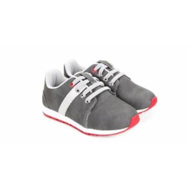 Imagem de Tênis Pimpolho Masculino Cinza Infantil