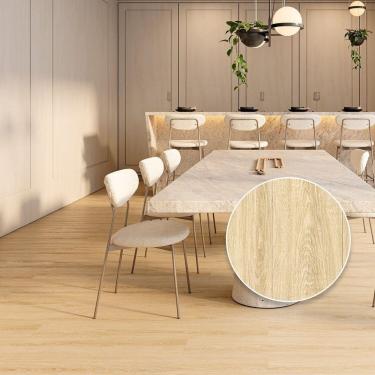 Imagem de Piso Vinílico Colado 18cmx2mmx1,22m Girassol Pix Revestimentos - caixa com 4,34m2 - Amarelo