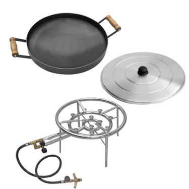 Imagem de Kit Fogareiro 029 Disco 38cm 056 Tampa 160.1 Papaléguas