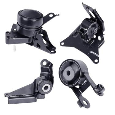 Imagem de YEOPGYEON Conjunto de Suportes de Motor - Compatível com Toyota Yaris 2006-2011 e 2015-2017 1,5 L, Substitua # A4254 A62087 A62044 A4237, Conjunto de 4