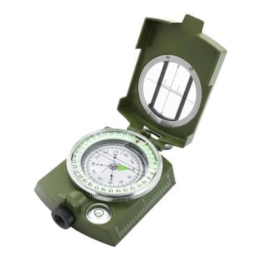 Imagem de Bússola de sobrevivência ao ar livre, bússola portátil de bolso | Bússola de avistamento fluorescente à prova d'água - Ferramenta de sobrevivência multiuso para passeios de barco, montanhismo, explora
