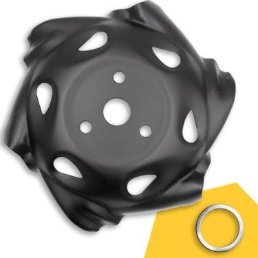 Imagem de Disco Enxada Rotativa Roçadeira Capina Grama Universal - Angry Bee