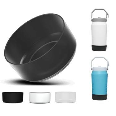 Imagem de Bota de silicone para jarro de palha Stanley IceFlow Flip com alça de 1,814 g, manga inferior de copo protetora, acessórios Stanley de 1,8 g compatíveis com acessórios Stanley Boot Sports Water Bottle