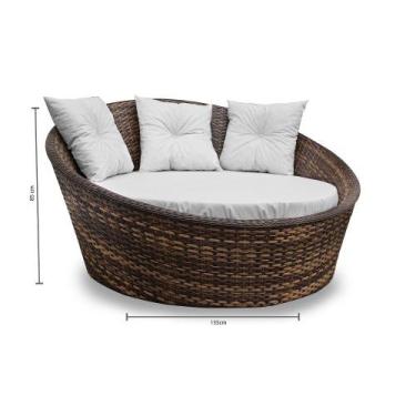 Imagem de Chaise  Nova Delhi - Tecido Duna Cru - Mundo dos Sintéticos