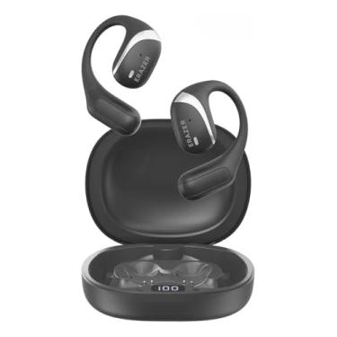 Imagem de Fone de Ouvido LEN0V0 ERAZER X9 Esportivo Bluetooth 5.4 Sem Fio À Prova D'água | Som OWS HiFi Estéreo, Cancelamento de Ruído, Microfone Integrado | LED Display (Preto)