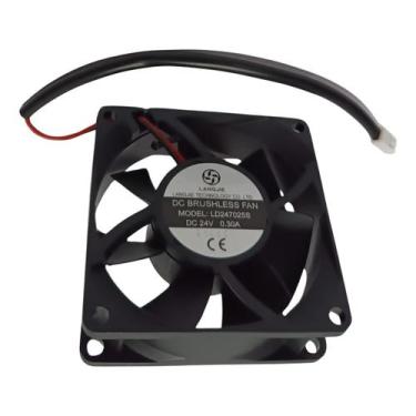 Imagem de Cooler Microventilador Fan Máquina Solda 70x70x25mm 24v - Cooler Micro