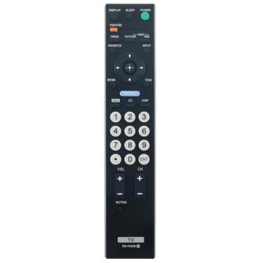 Imagem de Controle remoto de substituição RM-YA008 compatível com Sony TV KLV-26M400A KLV26M400A KLV-32M400A KLV32M400A KLV-37M400A KLV37M400A KLV-40M400A KLV40M400A