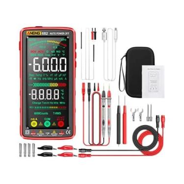 Imagem de Multímetro Reverso Inteligente ANENG 682 VA 6000 Contagens AC DC Tensã