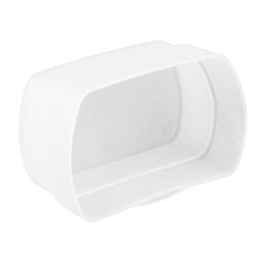 Imagem de Tampa do difusor de flash para câmera Bounce Dome Light Softbox compatível com HVL-F58AM Speedlight F58AM - Branco