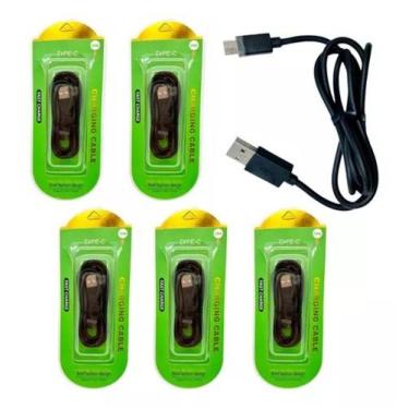 Imagem de Kit 5 Cabos Carregador Usb Fast Charge 25w Tipo C