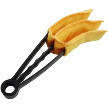 Imagem de Limpador de Persiana 3 em 1 com Microfibra, Ferramenta de Limpeza para Grade, Ar Condicionado e Ventilador