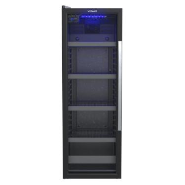 Imagem de Cervejeira Venax 209L Blue Light Preto Porta Invertida 220V